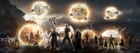 captain america, thanos, iron man, avengers, world wallpaper