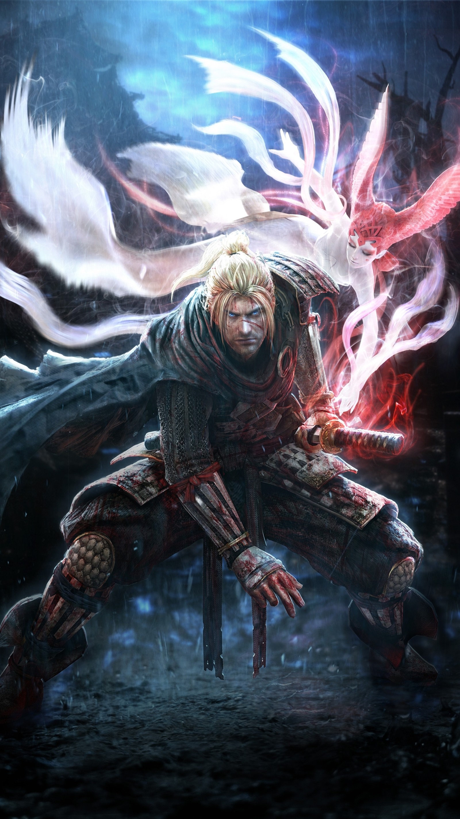 Téléchargez le fond d'écran ninja, nioh