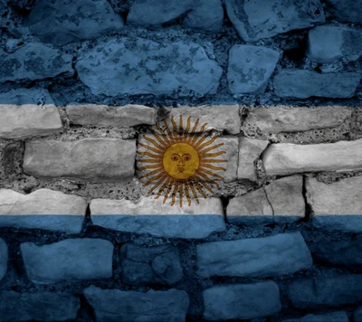 bandeira da argentina, legal, parede