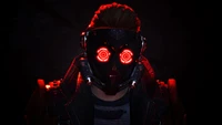 star lord, fundo escuro, guardiões da galáxia da marvel, marvels guardians of the galaxy, playstation 5