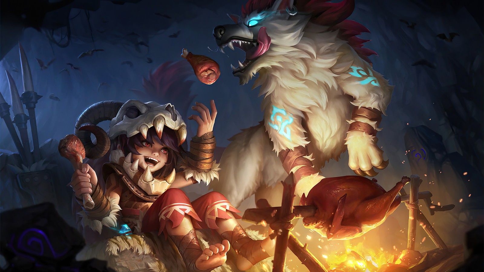 popol and kupa, tribal howl, mobile legends, bang bang, ml Download Wallpaper