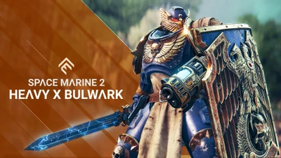 warhammer 40k space marine 2, juegos 2024, escudo, ultramarines, juegos