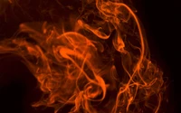 flame, smoke, abstraction, fire, heat wallpaper