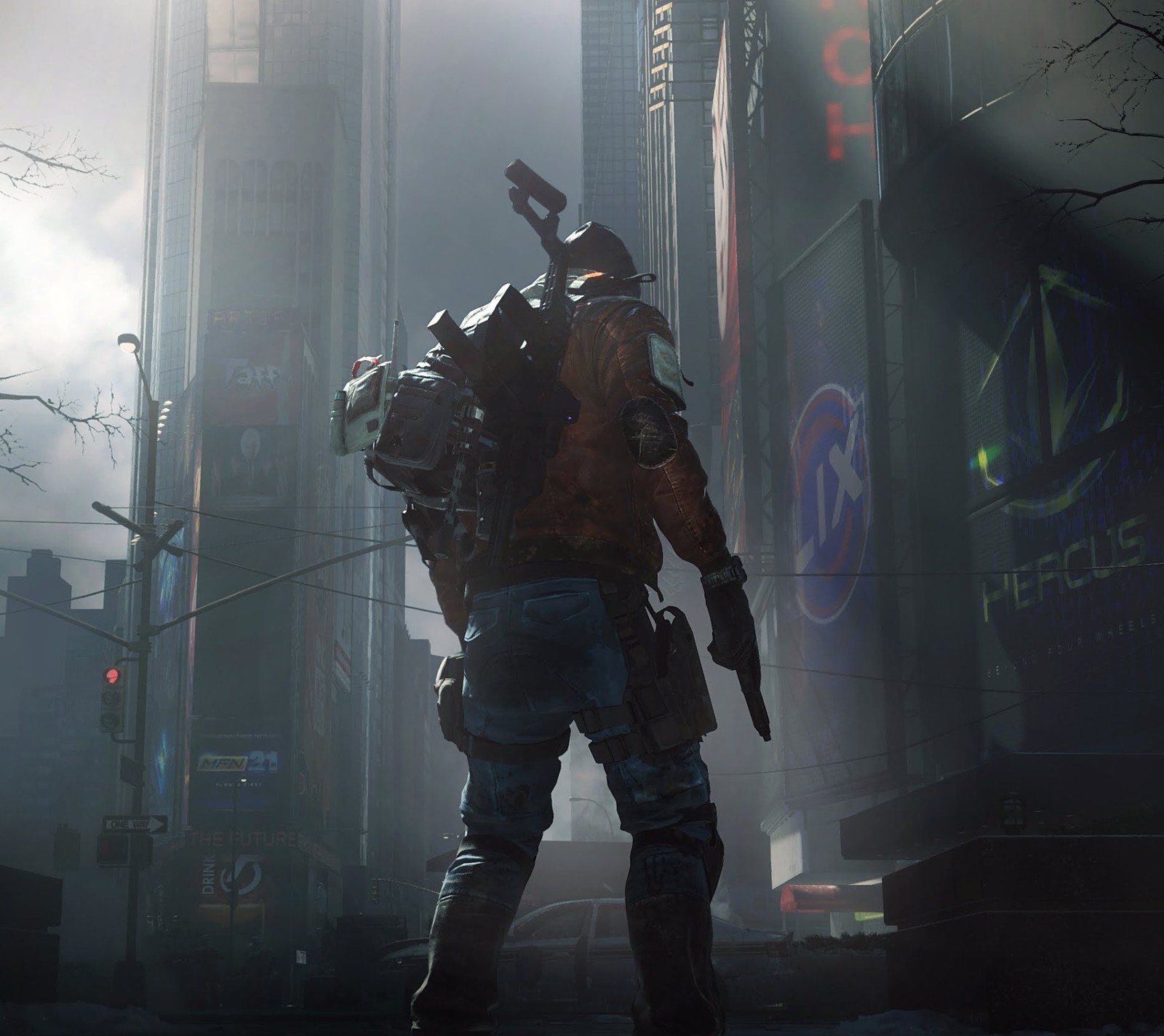 Baixar papel de parede soldado, the division, tom clancys