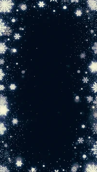 night, phone, plus, sky, snow wallpaper