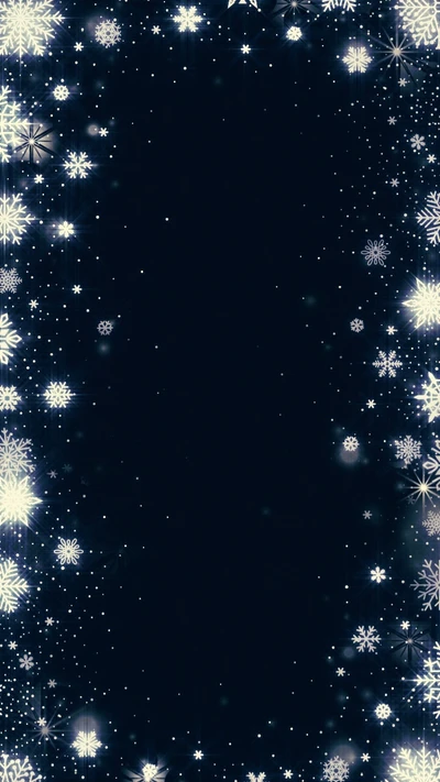 night, phone, plus, sky, snow