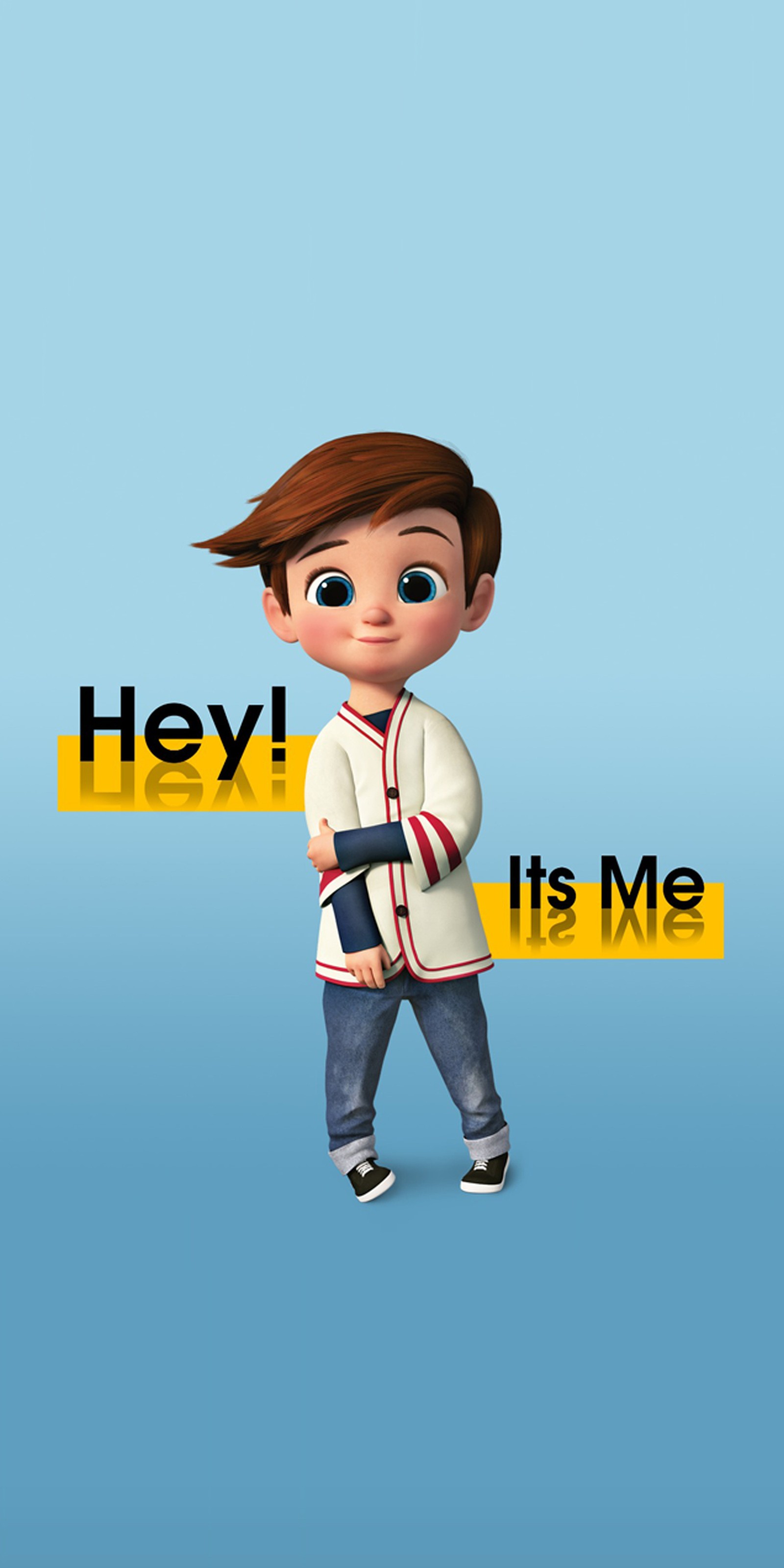 A close up of a cartoon boy with a baseball uniform (creative design, graphics design, hero, hey, profile pic)