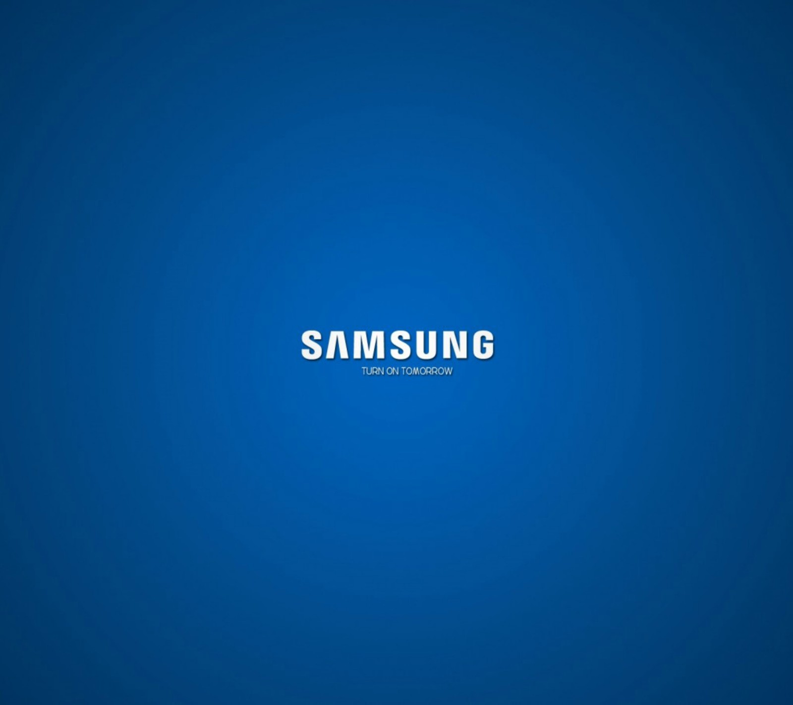 Gros plan du logo samsung bleu sur un fond bleu (logo, samsung)