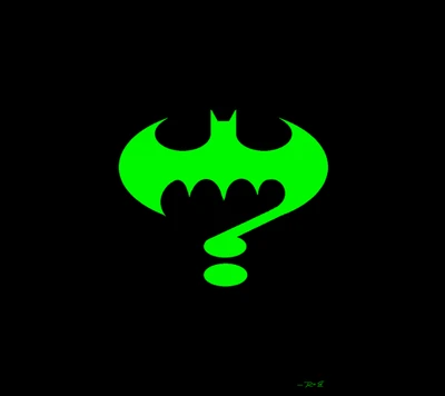 batman, logo, lénigme