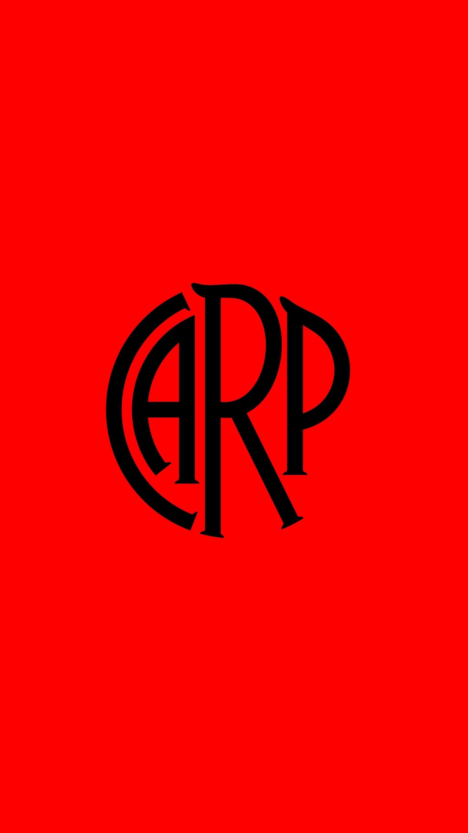 Um close de um fundo vermelho com um logotipo preto (argentina, campeão, carpa, monumental, prato)