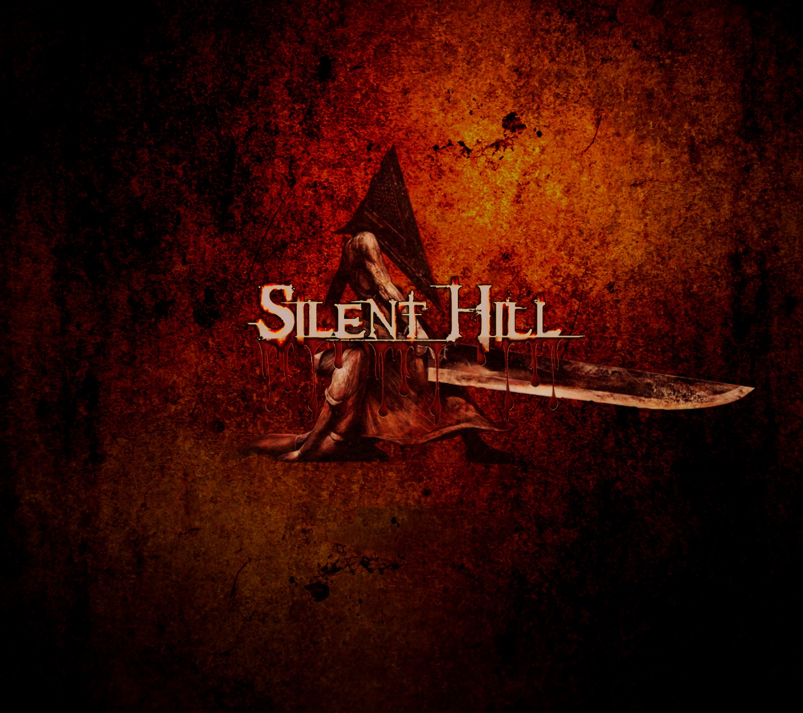 Un primer plano de una persona sosteniendo una espada en una habitación oscura. (oscuro, juego, horror, silent hill, terror)