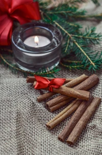 cinnamon, christmas day, spice, candle, christmas