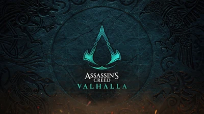 assassins creed valhalla, videospiel, logo