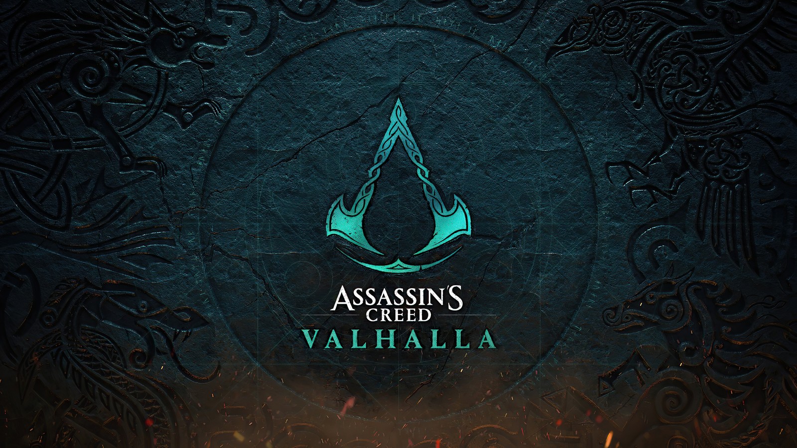 Логотип assassin's creed valhalla (assassins creed valhalla, видеоигра, логотип)