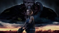 Jill Valentine Faces the Nemesis: A Captivating Action Adventure in Resident Evil