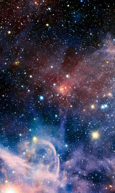 carina, nebulosa, espaço, estrelas