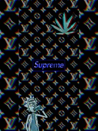 rick, supreme wallpaper