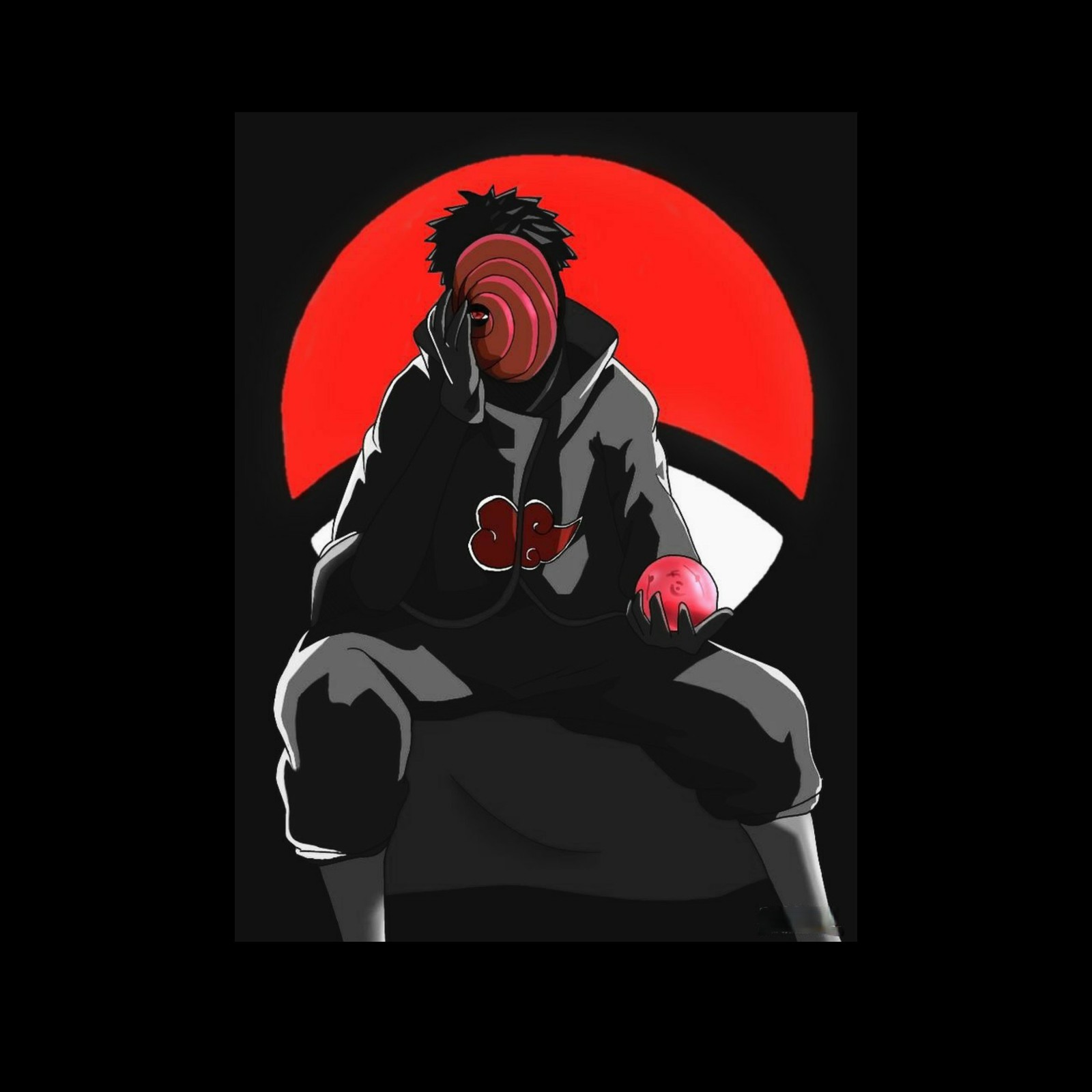 Descargar fondo de pantalla akatsuki, madara, obito, tobi, uchiha