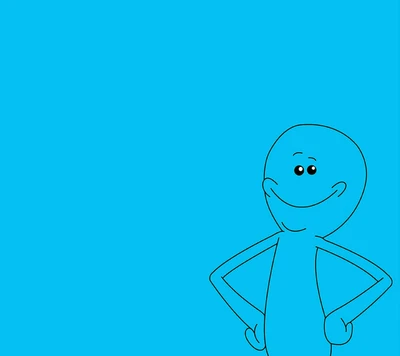 Sr. Meeseeks: Abrazando la Existencia en un Mundo Azul