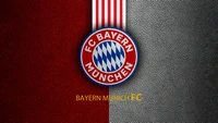 Insignia del FC Bayern Múnich sobre fondo texturizado