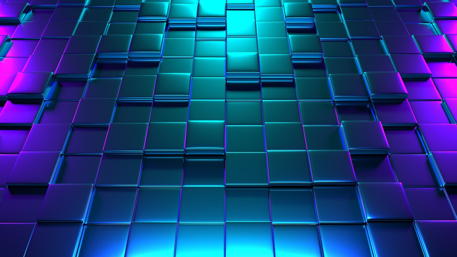 A close up of a blue and purple wall with a light (3d background, texture, geometric, shapes, pattern)