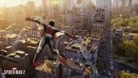 Marvel's Spider-Man 2: Miles Morales schwebt über New York City in atemberaubendem 4K