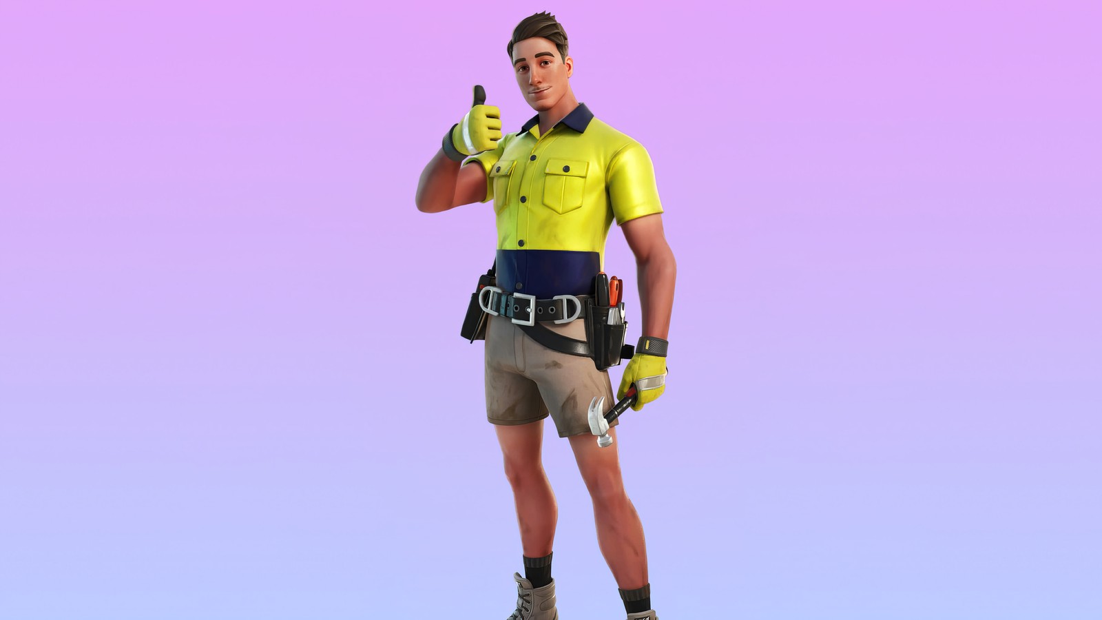 Baixar papel de parede fortnite, battle royale, jogo de vídeo, lazarbeam, roupa