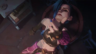 джинкс, jinx, пальцевой пистолет, arcane series, сериал