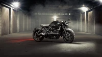 bmw cafe racer, ретро велосипеды, 5k, 8k, велосипеды