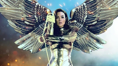 Wonder Woman in Golden Eagle Armor from "Wonder Woman 1984