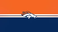 Conception de fond d'écran 4K avec le logo et les couleurs des Denver Broncos