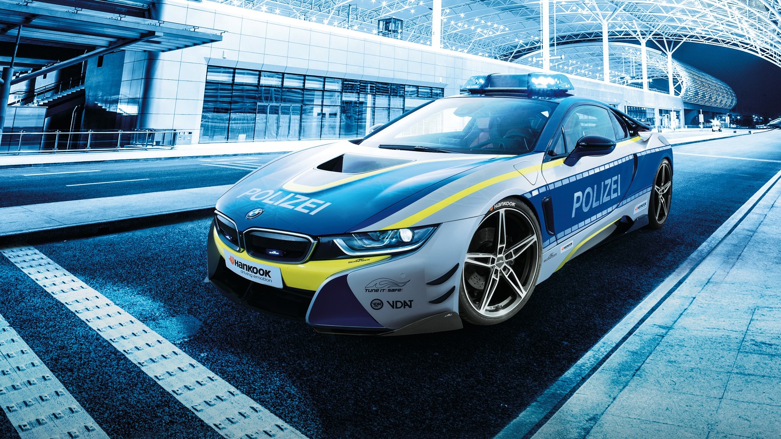 cars, sports car, bmw i8 coup, police car, car tuning wallpaper