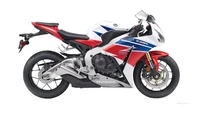 Honda CBR1000RR Sport Bike with Distinctive Fairing Design and Anti-Lock Braking System