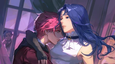 Caitlyn y Vi: Un Momento de Conexión en Arcane