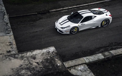 supercarro, carro esportivo, carro de corrida, veículo terrestre, ferrari 458 speciale