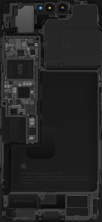 Interne Komponenten und Schematische Übersicht des iPhone 14 Pro