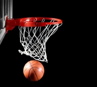 balle, basket ball, objectif, cerceau, sport