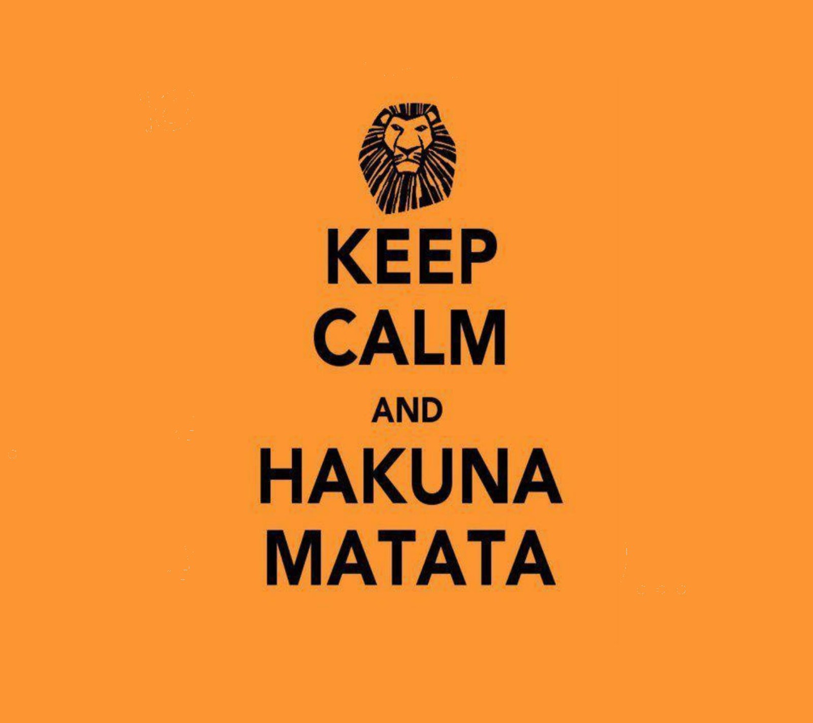 hakuna, keep calm, matata Download Wallpaper