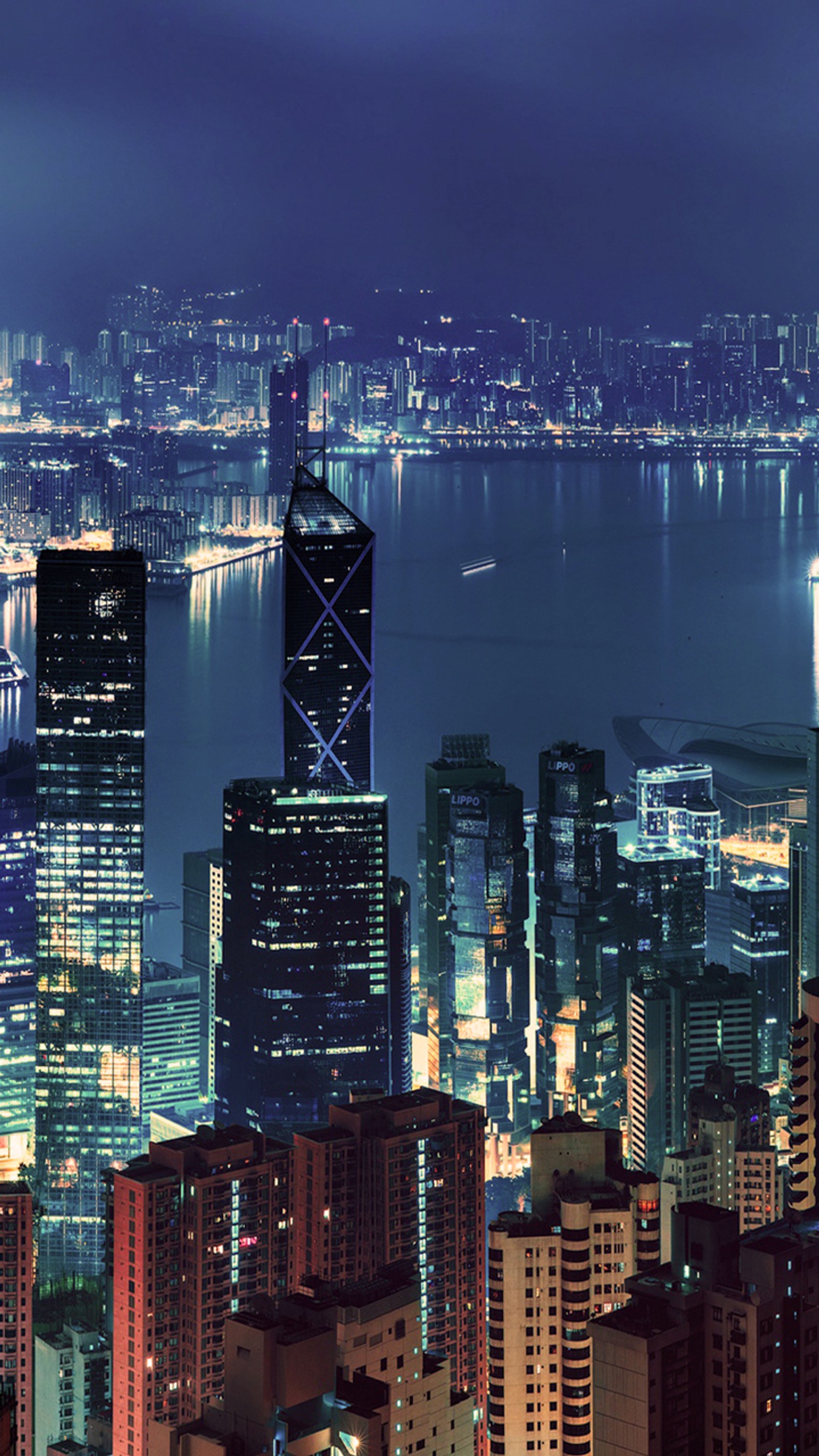 city, hong kong, town Download Wallpaper