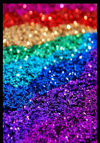 bunt, glitter, funkeln