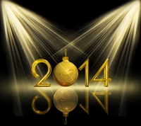 golden, happy new year