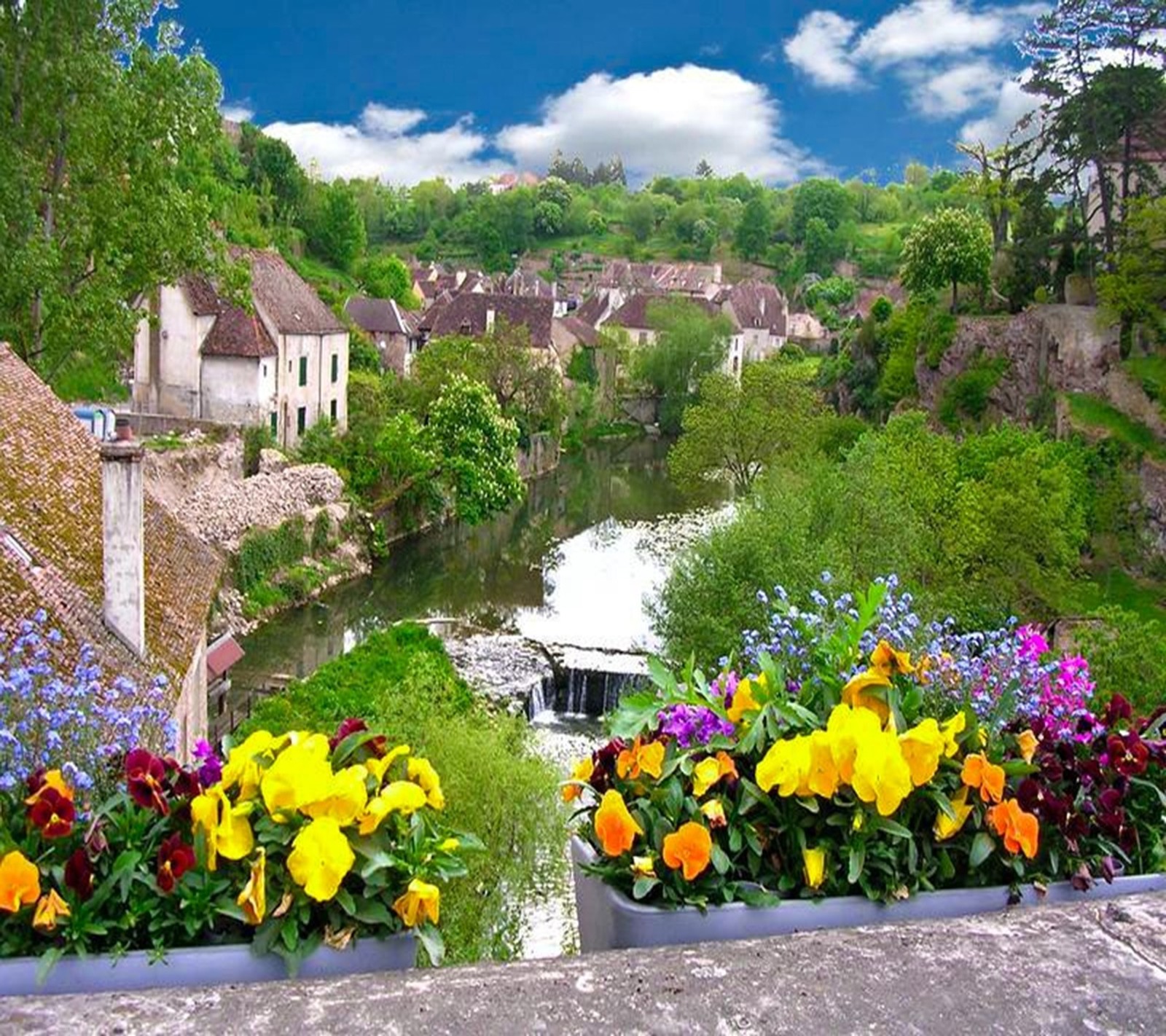 Baixar papel de parede flores, primavera