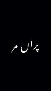 پیارا مر" - A Captivating Dark OLED Display in Urdu