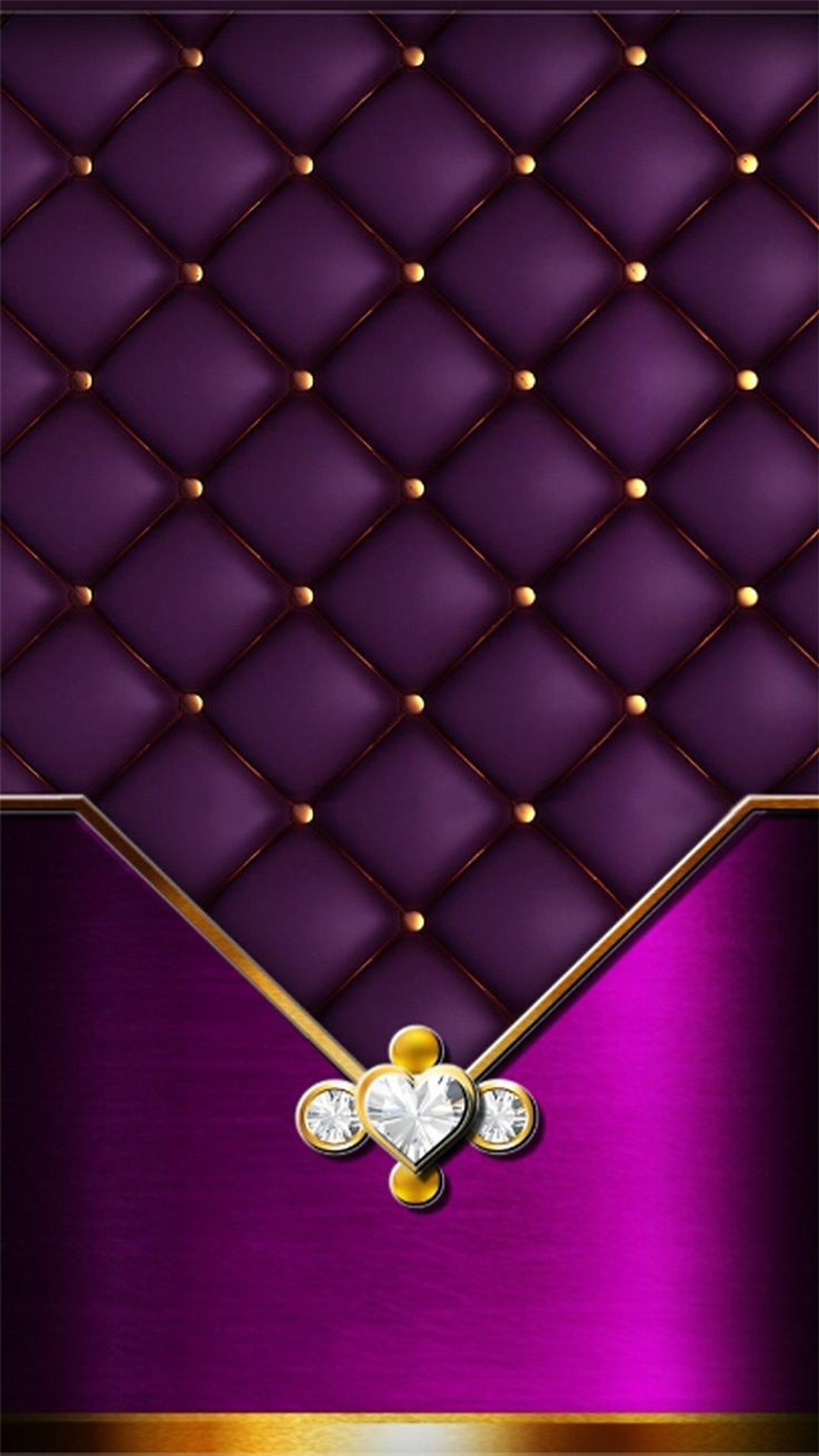 purple, gold, bling, diamonds wallpaper