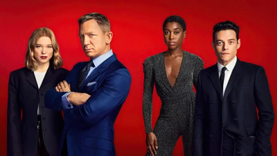 Keine Zeit zu sterben: Besetzung mit Daniel Craig, Léa Seydoux, Rami Malek und Lashana Lynch