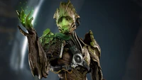 groot, marvels guardians of the galaxy, video game