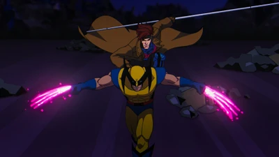 Wolverine et Gambit s'associent dans le dessin animé X-Men '97