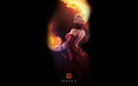 Feurige Zauberin: Lina aus Dota 2