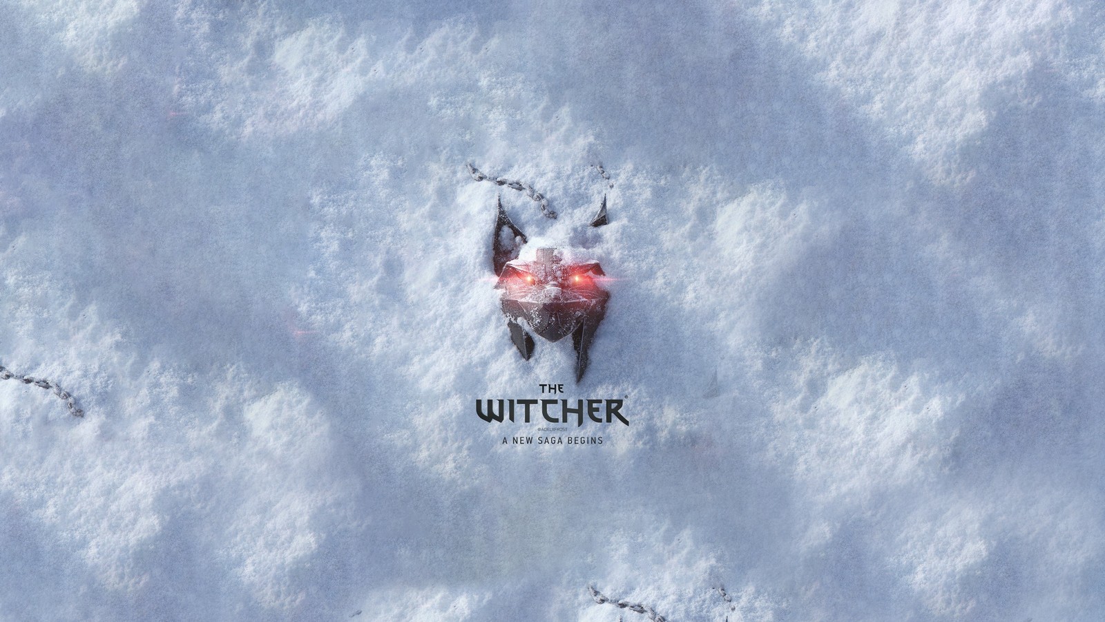 the witcher 4, concept art, 2023 games, snow covered, white background Download Wallpaper