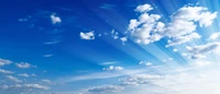 cloud, blue, daytime, cumulus, atmosphere